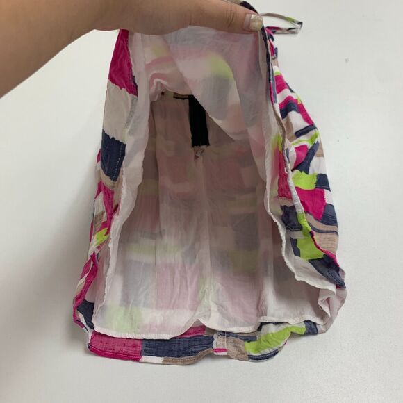 Splendid Geo Pattern Cami Dress Womens XS Extra Small Lined Adjustable Straps - Picture 10 of 16